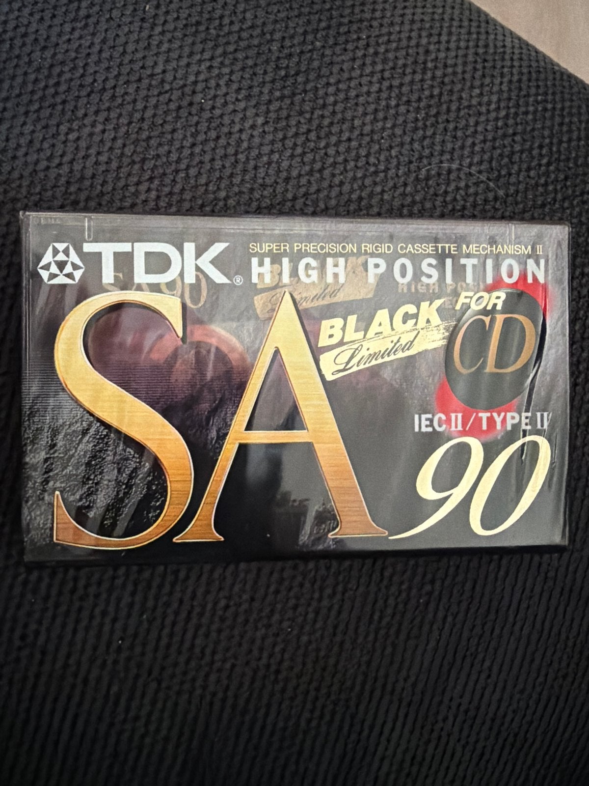 TDK SA 90 High Position Cassettebandje - Nieuw in Verpakking, 2 t/m 25 bandjes, Overige genres, Ophalen of Verzenden, Nieuw in verpakking