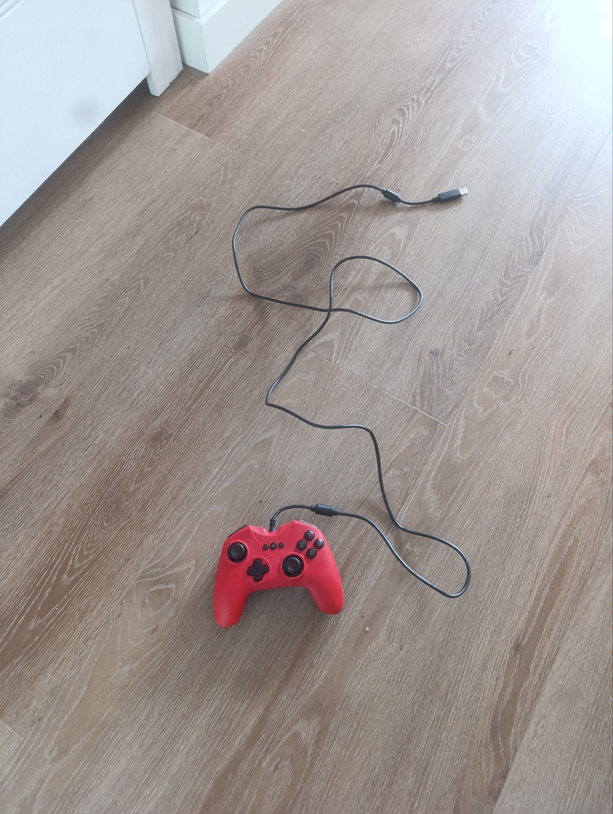 Nacon rode Xbox controller, Spelcomputers en Games, Ophalen of Verzenden, Zo goed als nieuw, Controller, Xbox Original