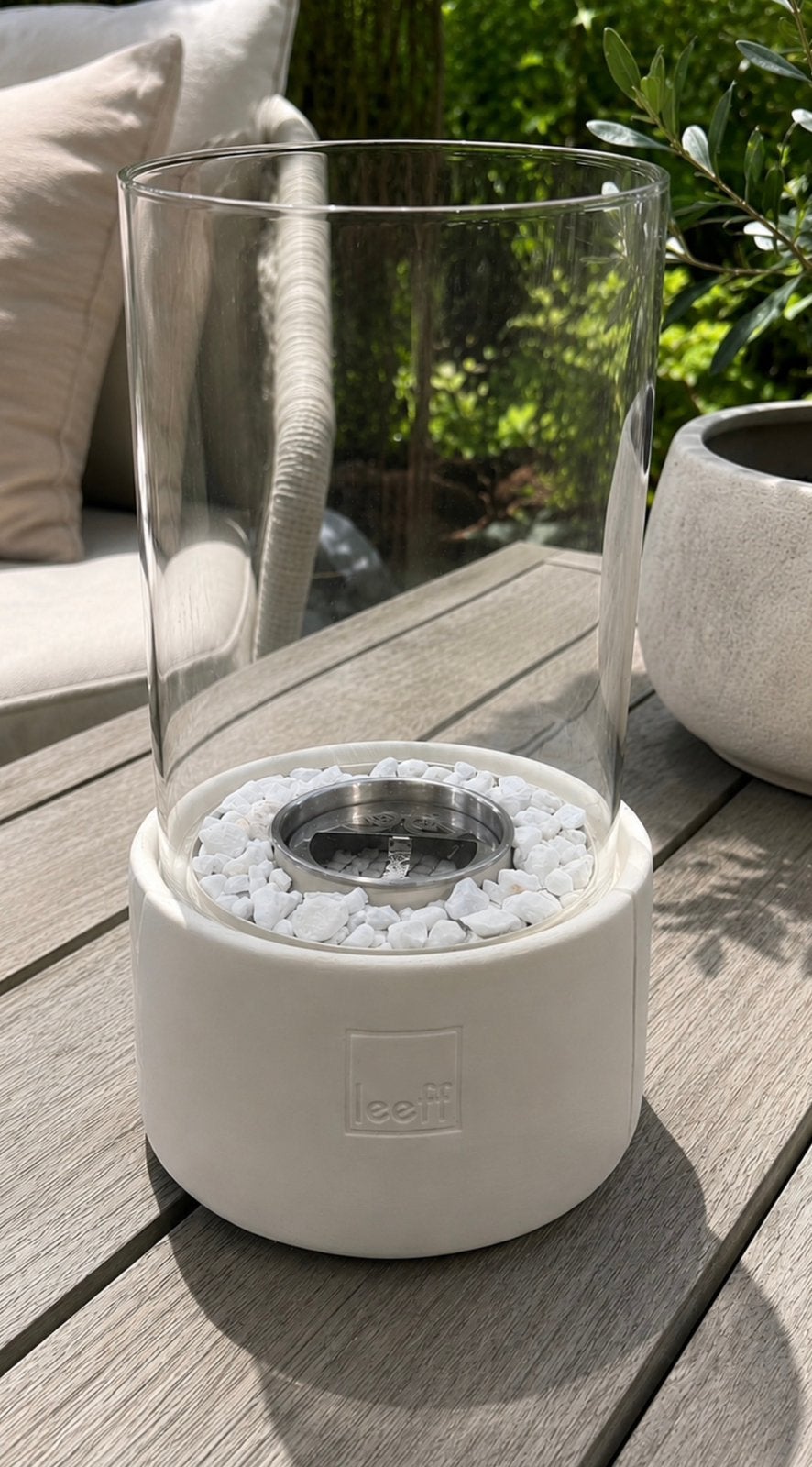 Leeff fire stone, Tuin en Terras, Buitenverlichting, Minder dan 50 watt, Overige typen, Nieuw, Ophalen of Verzenden
