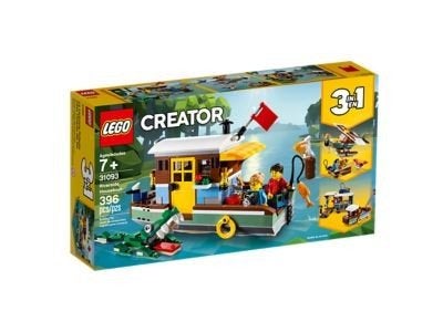 Lego Creator woonboot aan de rivier (31093)., Ophalen of Verzenden, Zo goed als nieuw