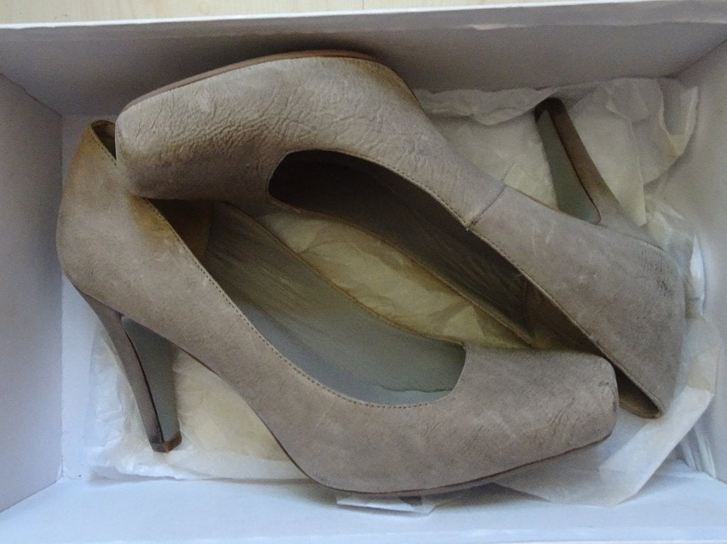 LEREN SCHOENEN VAN DR ADAMS MAAT 38, Bruin, Ophalen of Verzenden, Zo goed als nieuw, DR ADAMS