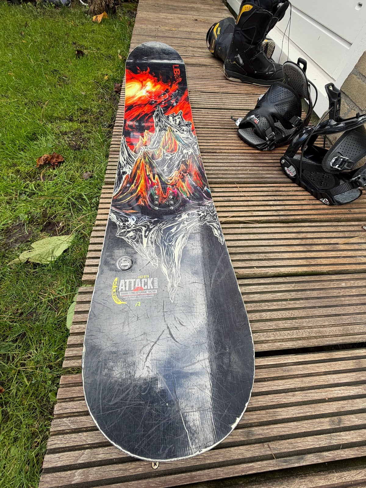 Snowboard flow bindingen schoenen, Ophalen of Verzenden, Gebruikt, Board