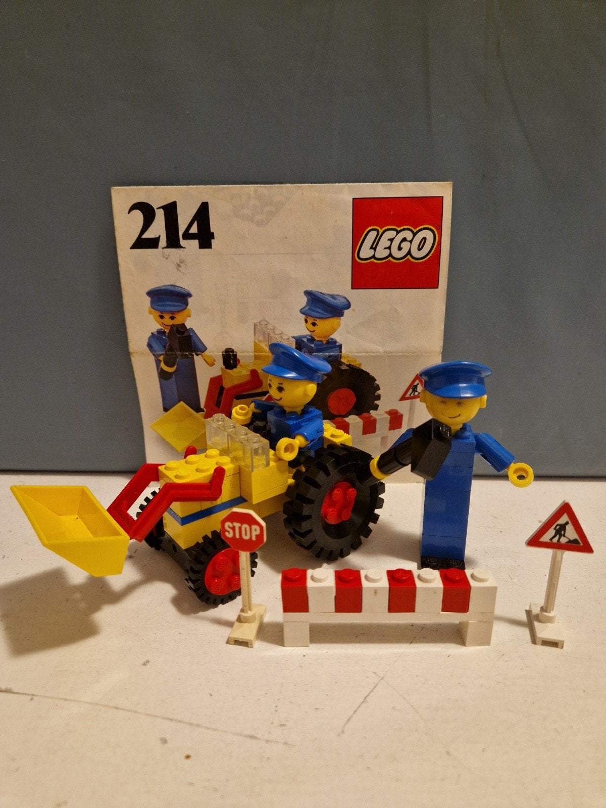 Lego 214- Road repair, Gebruikt, Lego, Compleet, Ophalen of Verzenden