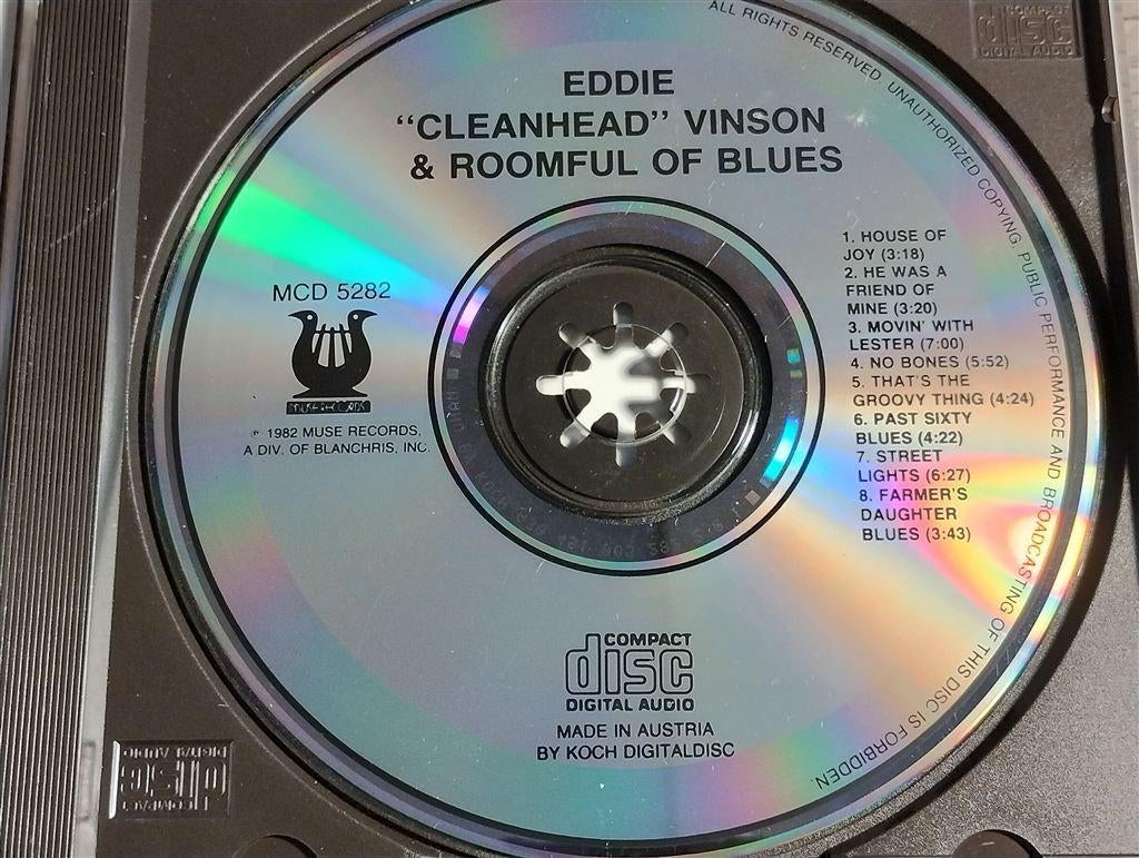 Eddie "Cleanhead" Vinson & Roomful Of Blues, Ophalen of Verzenden, 1980 tot heden, Gebruikt, Jazz
