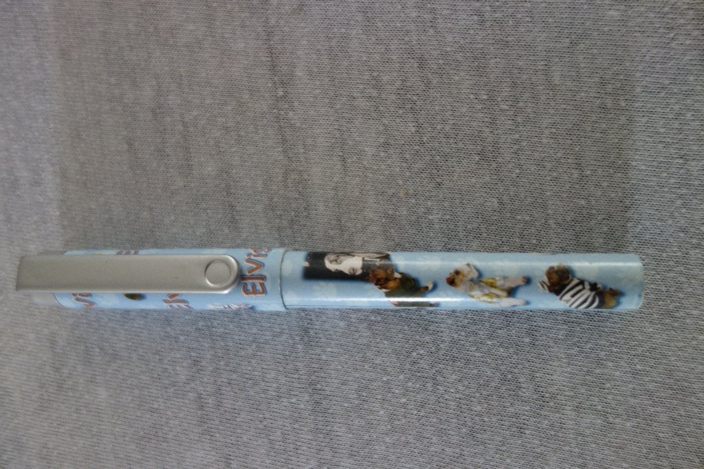Elvis Presley schrijfpen, Ophalen of Verzenden, Zo goed als nieuw, Gebruiksvoorwerp