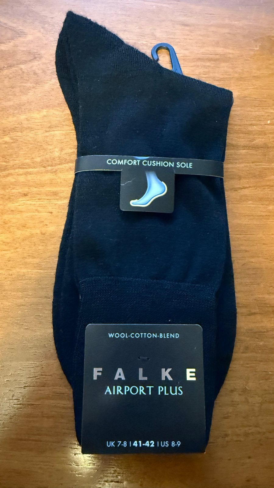 2 paar nieuwe Falke Airport Plus sokken maat 41-42, Sokken en Kniesokken, Zwart, Nieuw, Ophalen of Verzenden