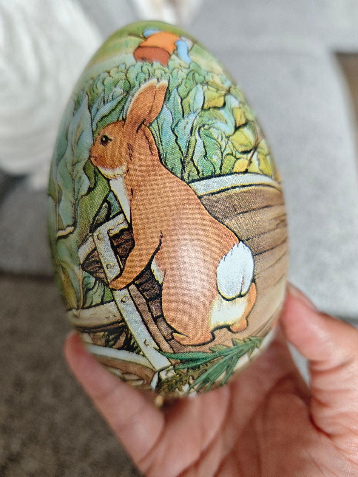 Peter Rabbit decoratief ei - Frederick Warne & Company, Verzamelen, Ophalen of Verzenden, Zo goed als nieuw, Wild dier, Overige typen