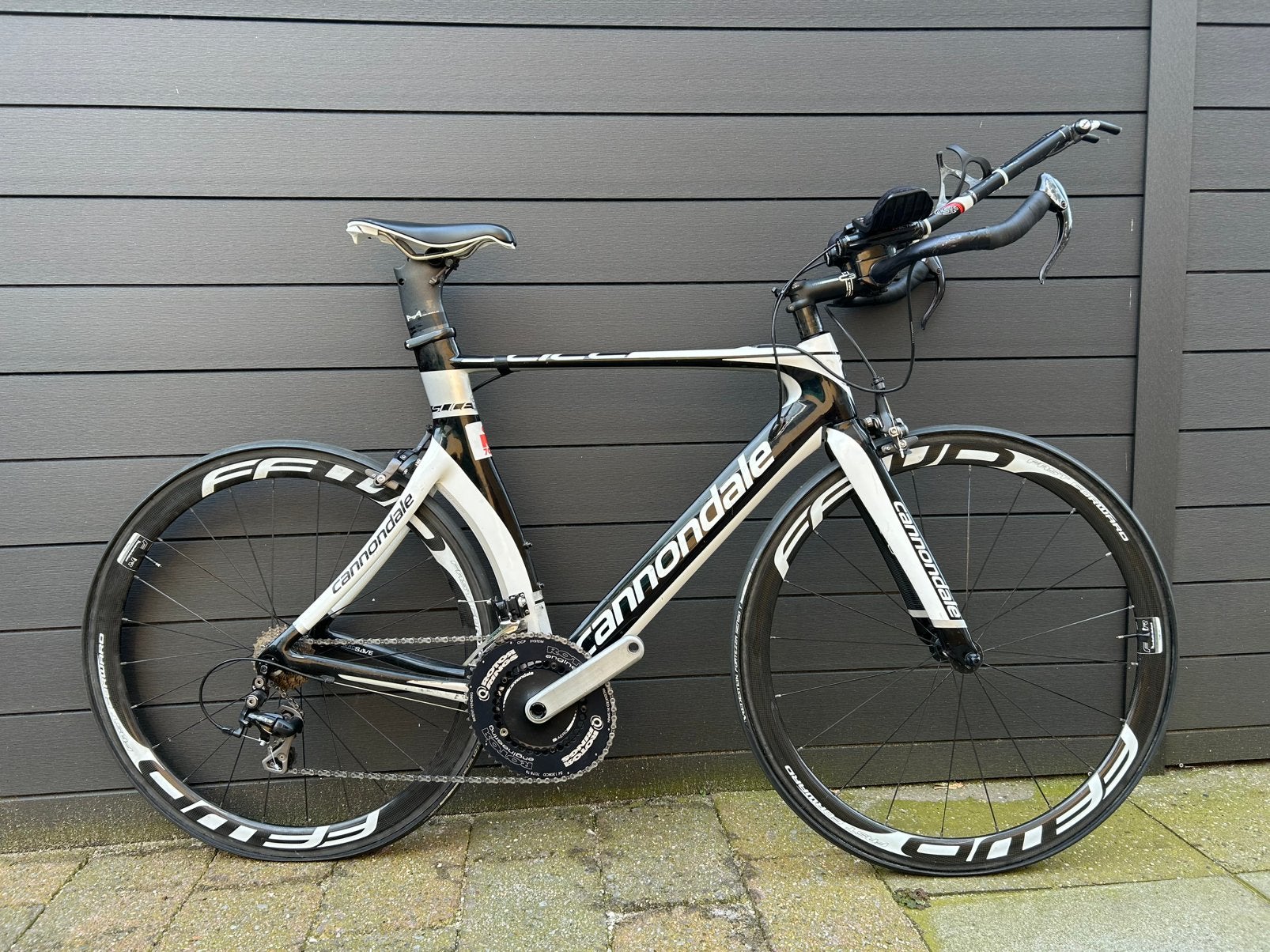 Cannondale Slice triatlon/tijdrit fiets 56cm, Fietsen en Brommers, Overige merken, Gebruikt, Velgrem, Ophalen of Verzenden