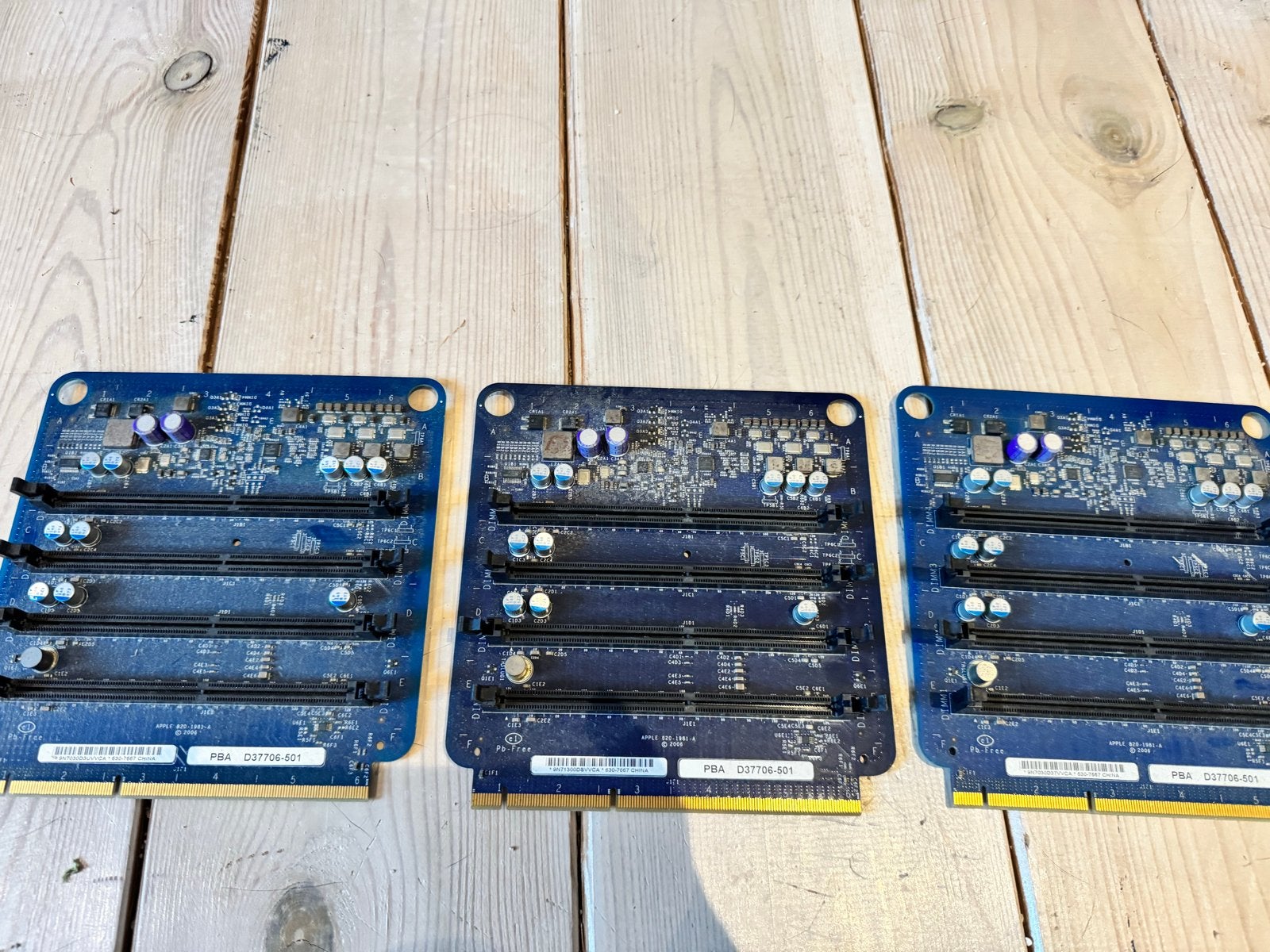 Mac Pro 1,1 tot 3,1 RAM boards (zonder geheugen), Ophalen of Verzenden, DDR2, Desktop, Gebruikt