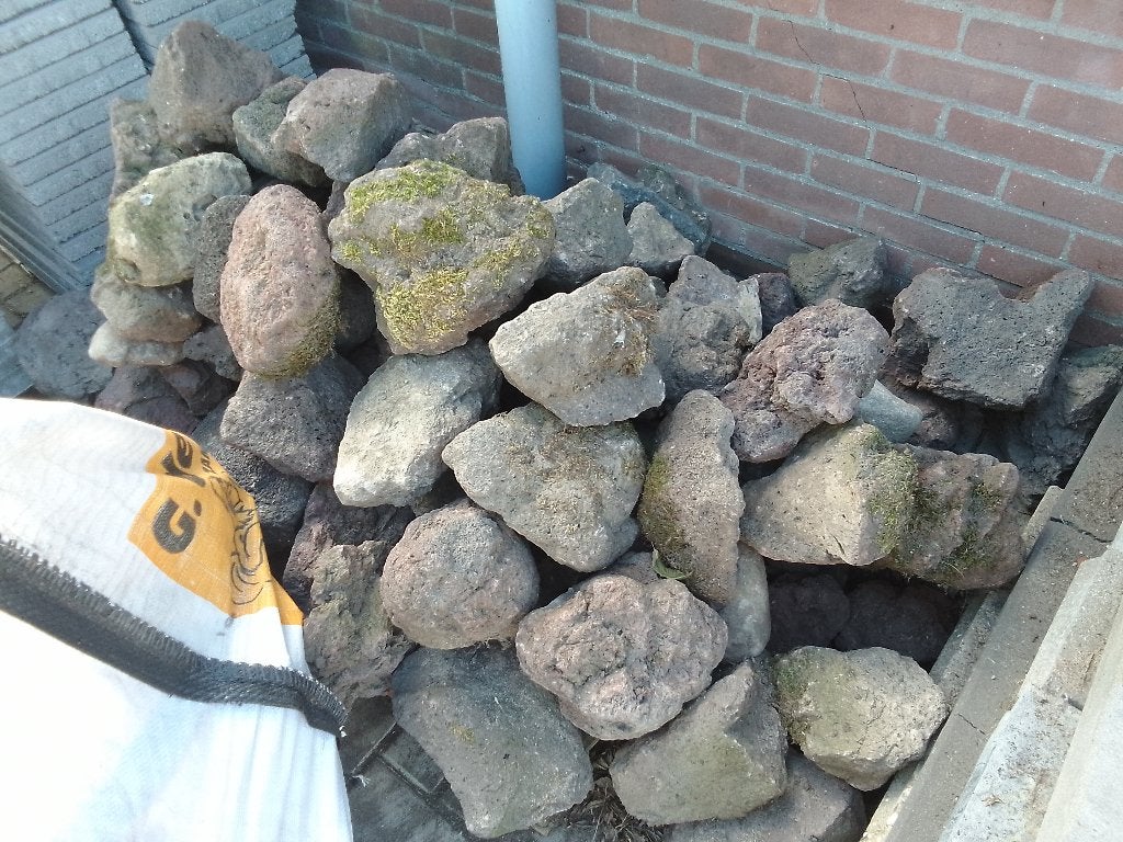 Lavabrokken, Ophalen, Gebruikt