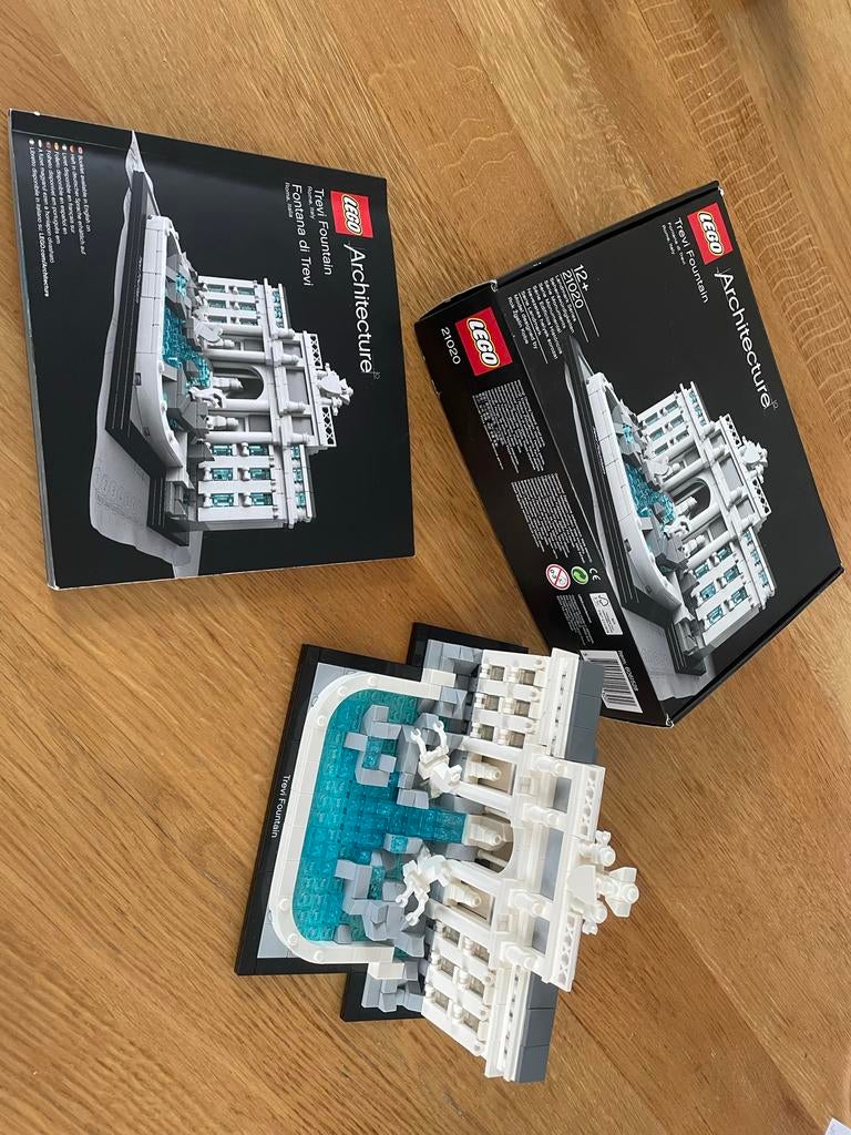 Lego Architecture 21020 Trevi Fontein, Ophalen of Verzenden, Zo goed als nieuw