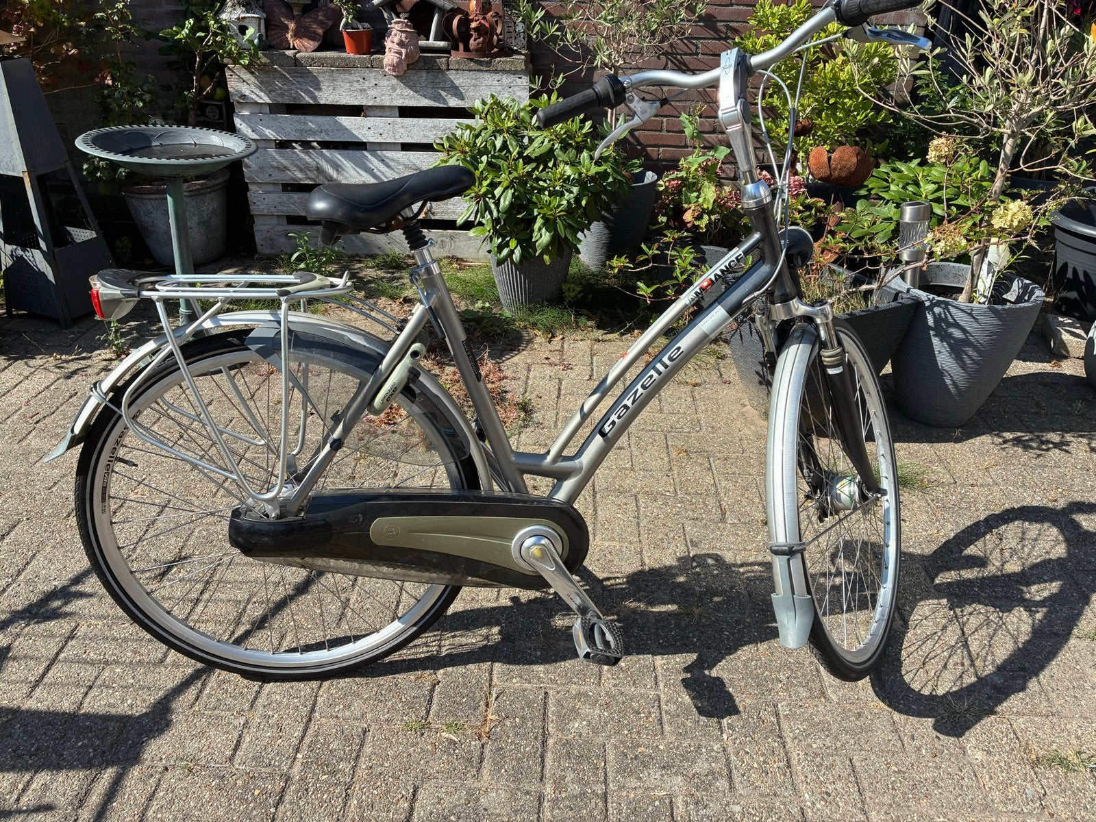 Gazelle damesfiets 54 cm in zeer goede staat, 53 tot 56 cm, Ophalen, Zo goed als nieuw, Gazelle