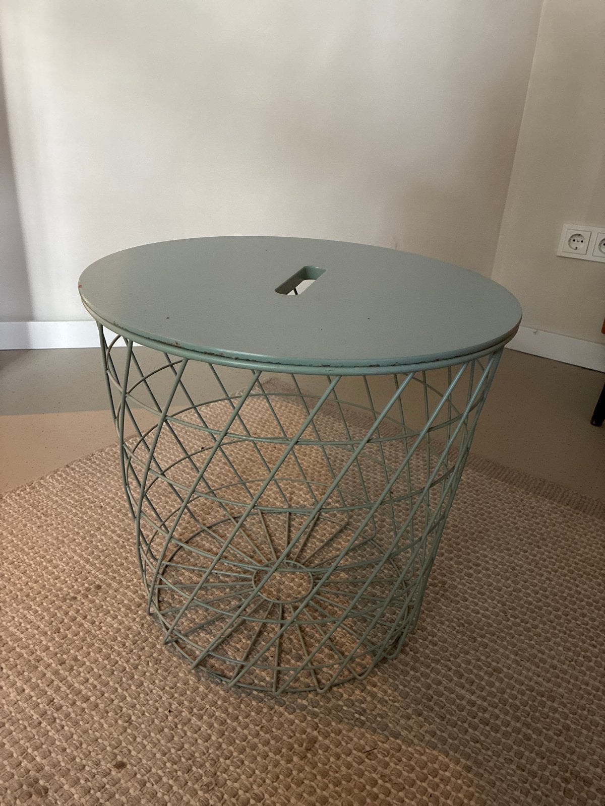 IKEA Kvistbro opbergtafel - Goede staat, Ophalen, Groen, Gebruikt, Metaal