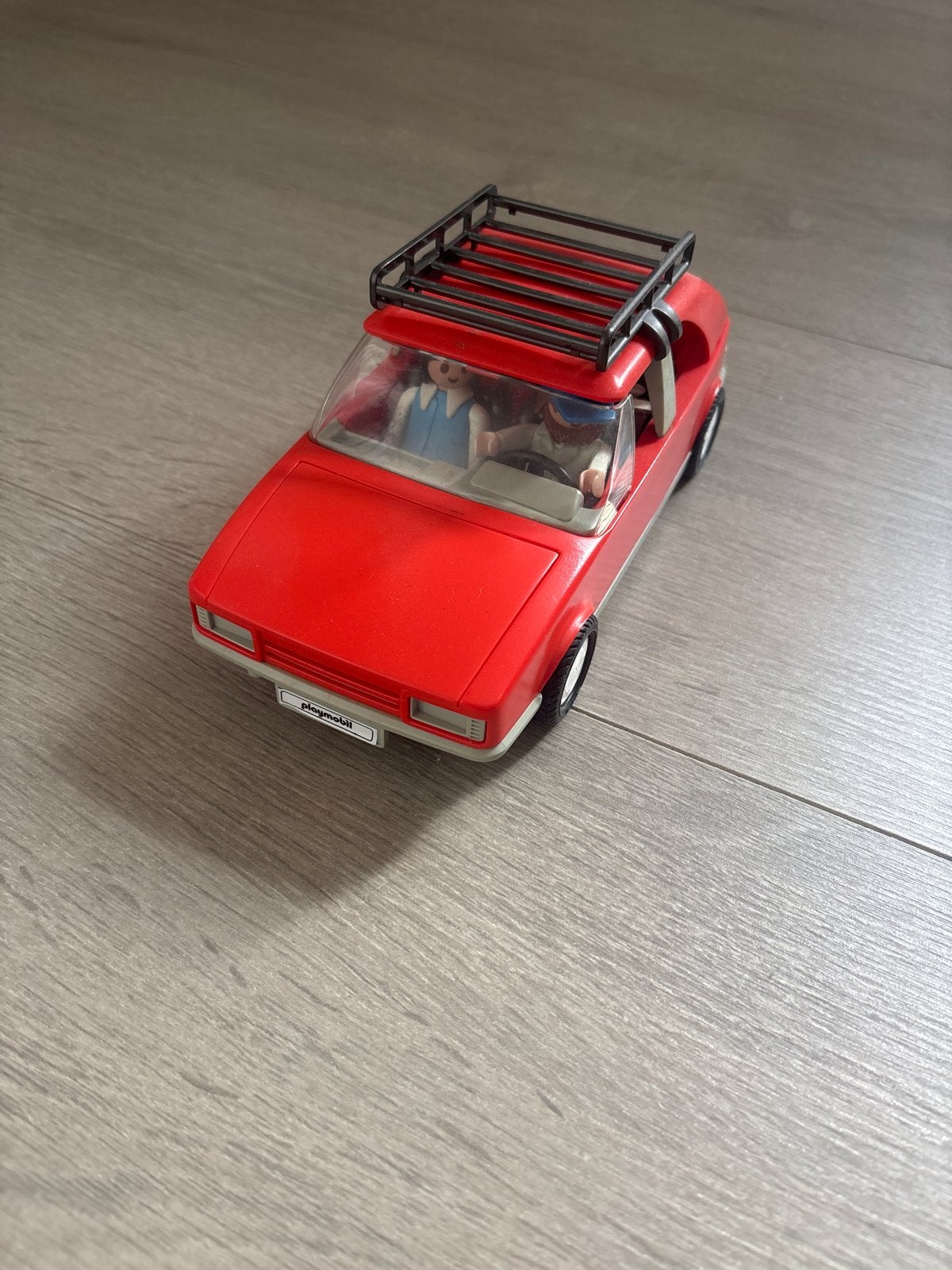 Playmobil rode auto 3139 met figuren en accessoires, Verzenden, Gebruikt