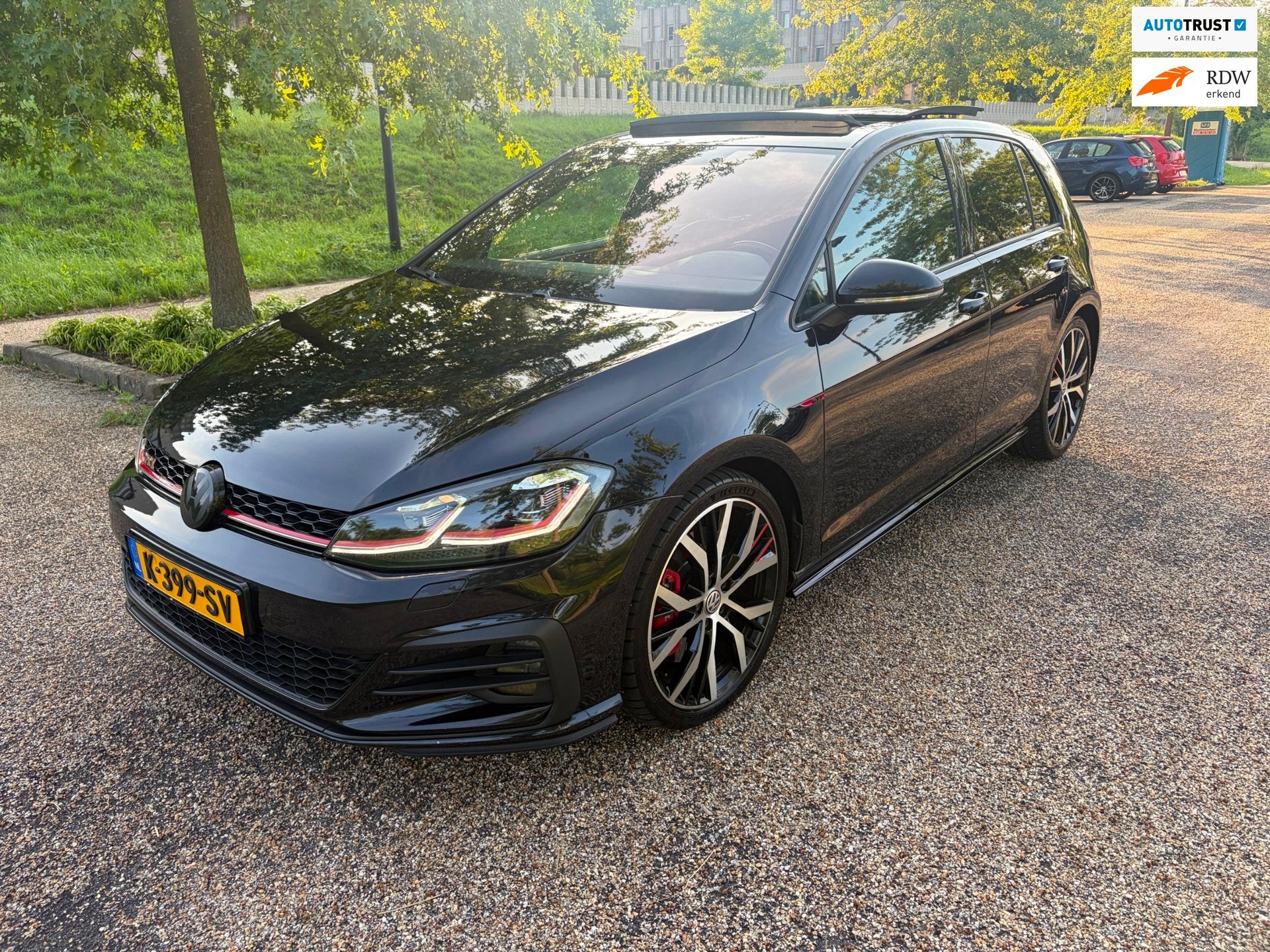 Volkswagen Golf 2.0 TSI GTI Performance Pano 250 PK Virtual, Dealer onderhouden, Gebruikt, 4 cilinders, 1984 cc