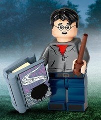Lego 71028 Harry Potter 1 Harry Potter met boek minifiguur, Ophalen, Lego, Minifiguur, Inclusief accessoires