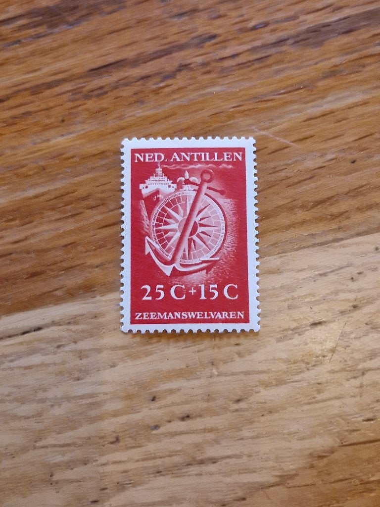 Nederlandse Antillen ongebruikt plakker- 239 240 241 242 243, Ophalen of Verzenden, Postfris