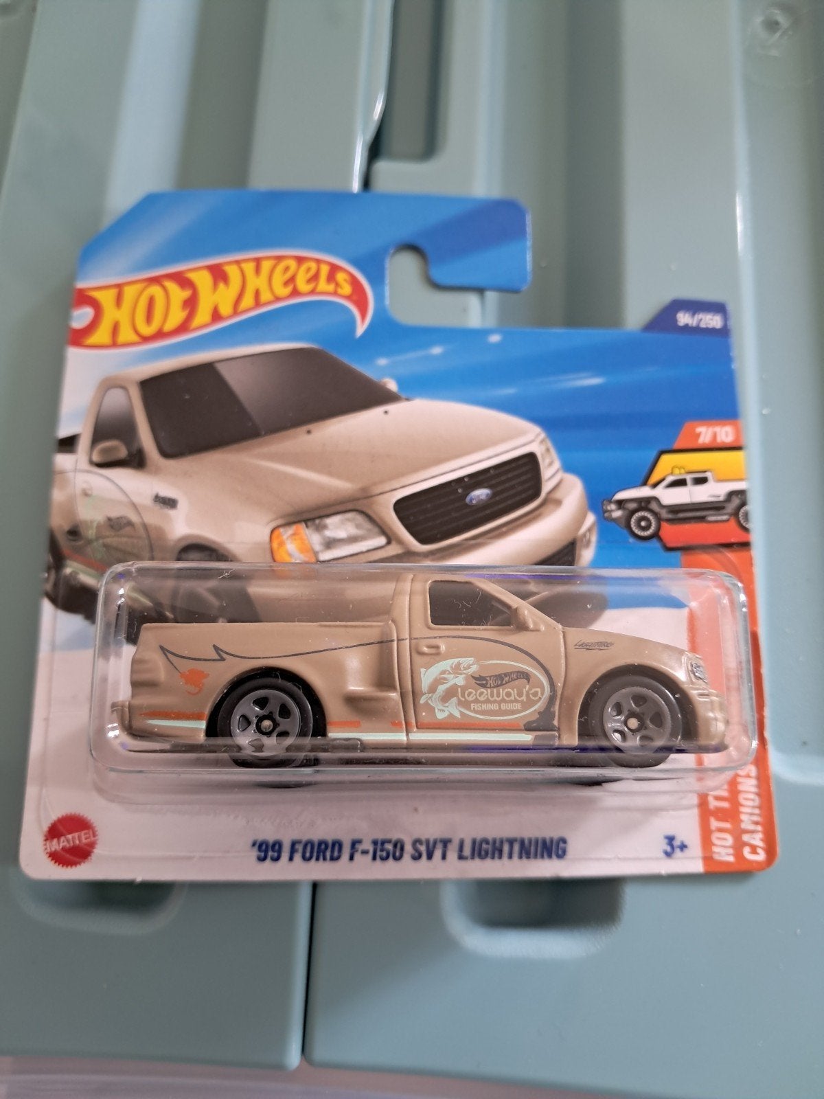Hot Wheels '99 Ford F-150 SVT Lightning bruin/grijs, Ophalen of Verzenden, Nieuw, Auto
