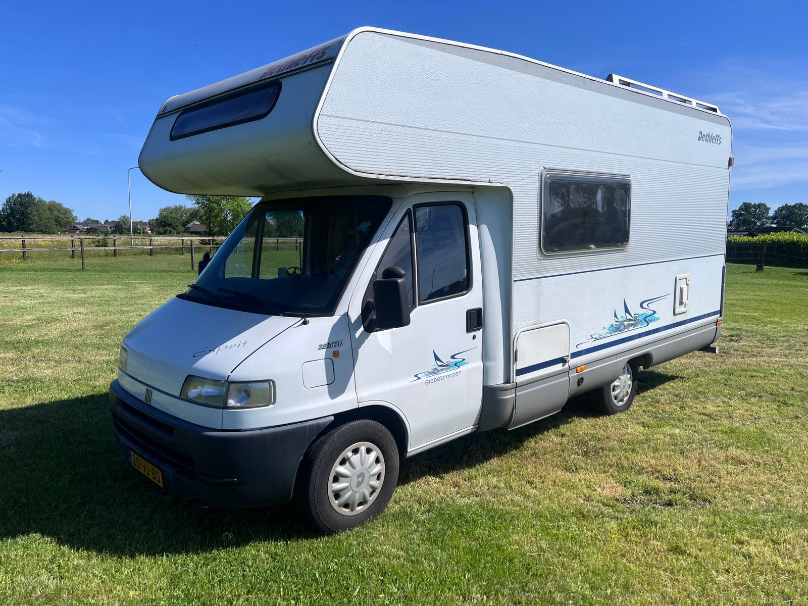 Dethleffs Globetrotter 2.5tdi Esprit, Caravans en Kamperen, Campers, Alkoof, Fiat, Particulier, Dethleffs