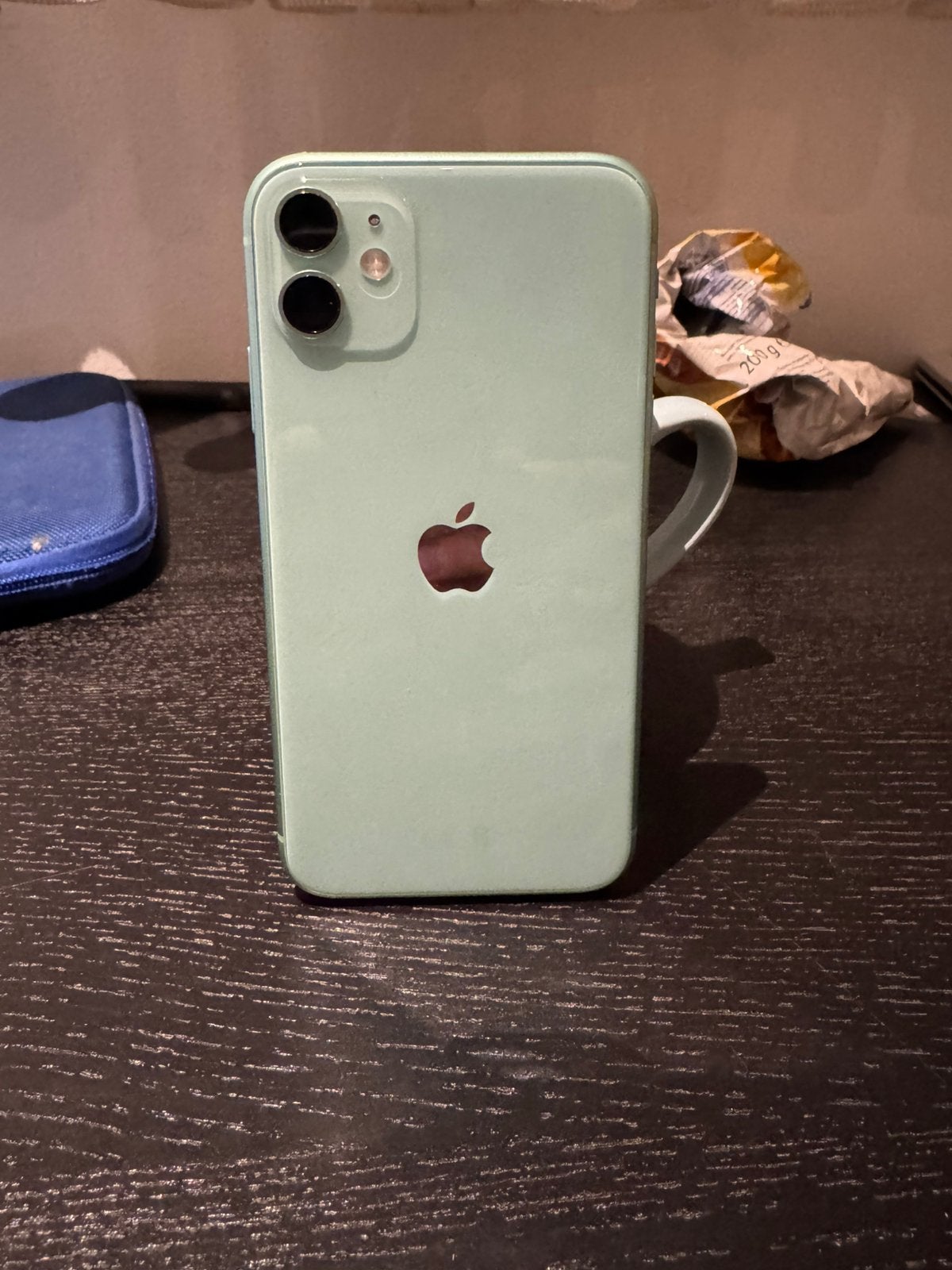 Iphone 11 128GB 80% Batterij, Telecommunicatie, Mobiele telefoons | Hoesjes en Frontjes | Apple iPhone, IPhone 11, Blauw, Ophalen of Verzenden