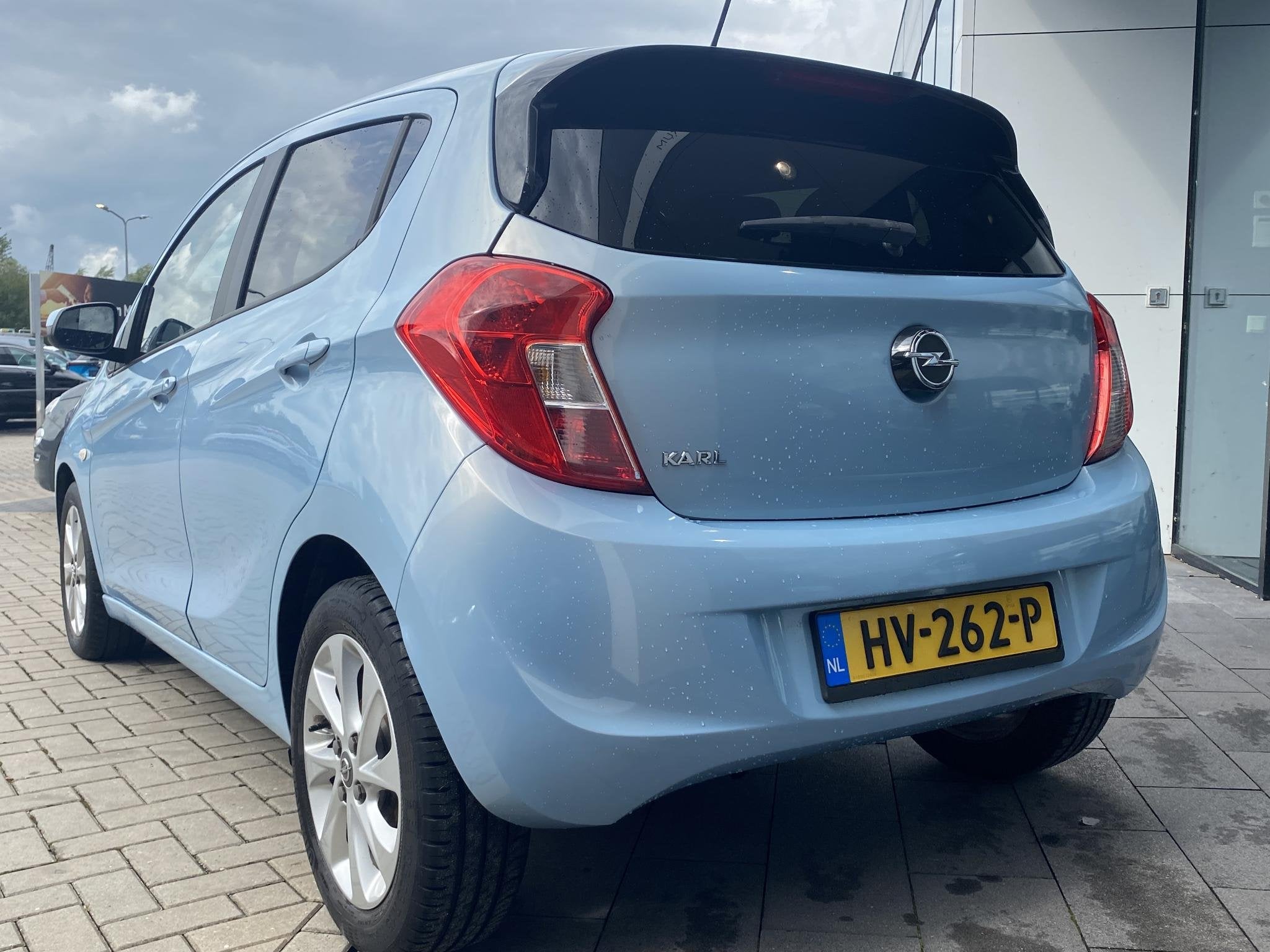 Opel KARL 1.0 ecoFLEX Cosmo | LEDER | CRUISE CONTROL | LANE, Stof, Gebruikt, Blauw, Origineel Nederlands