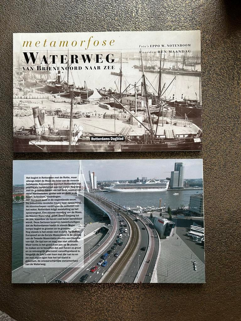 Metamorfose Waterweg: Brienenoord naar zee - Rotterdams Dagb, Ophalen of Verzenden, 20e eeuw of later, Nieuw