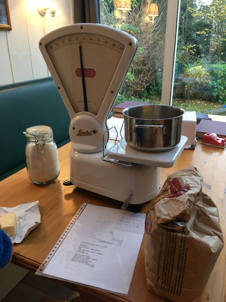 Weegschaal Berkel, in topstaat !, Ophalen, Keukenweegschaal, Analoog, Fijner dan 1 gram