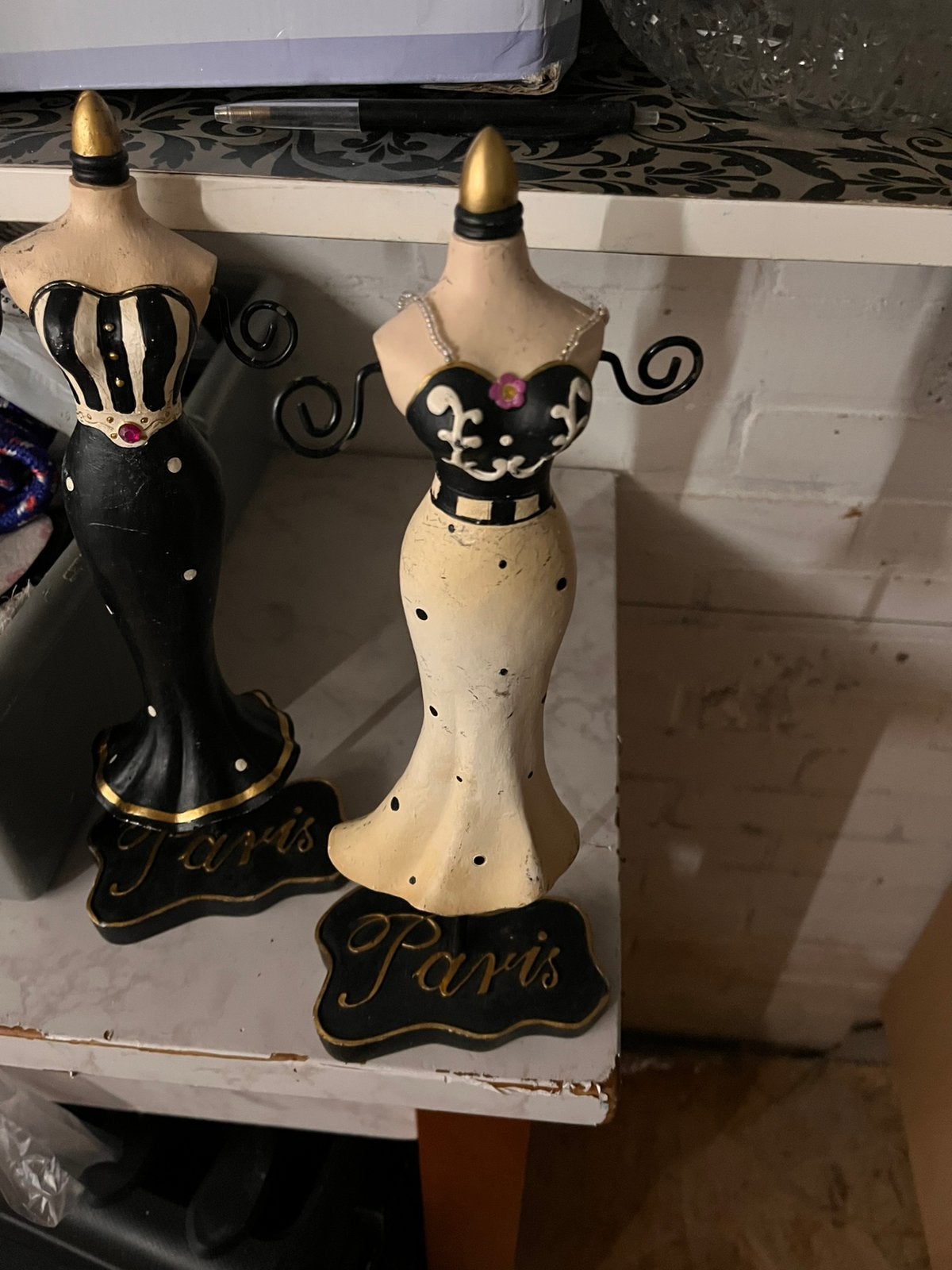 Vintage Paris mannequin sieradenstandaard, Ophalen of Verzenden, Zo goed als nieuw