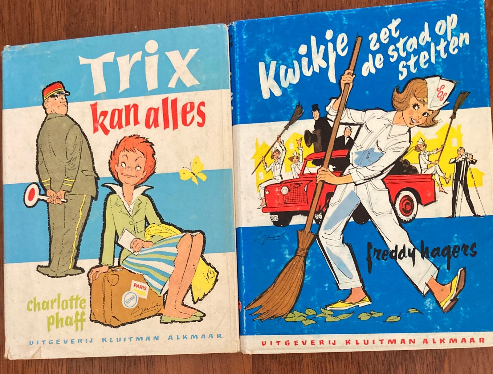 Trix kan alles & Kwikje zet de stad op stelten - Jeugdboeken, Ophalen of Verzenden, Zo goed als nieuw