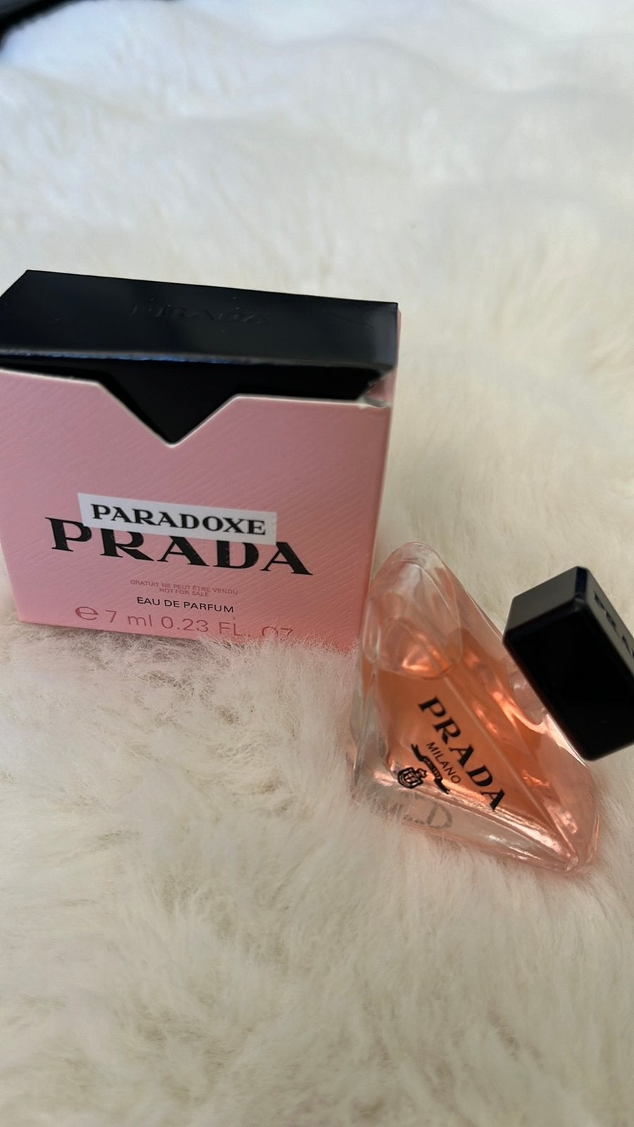 Mini parfum Prada paradoxe, Ophalen of Verzenden, Nieuw, Miniatuur, Gevuld