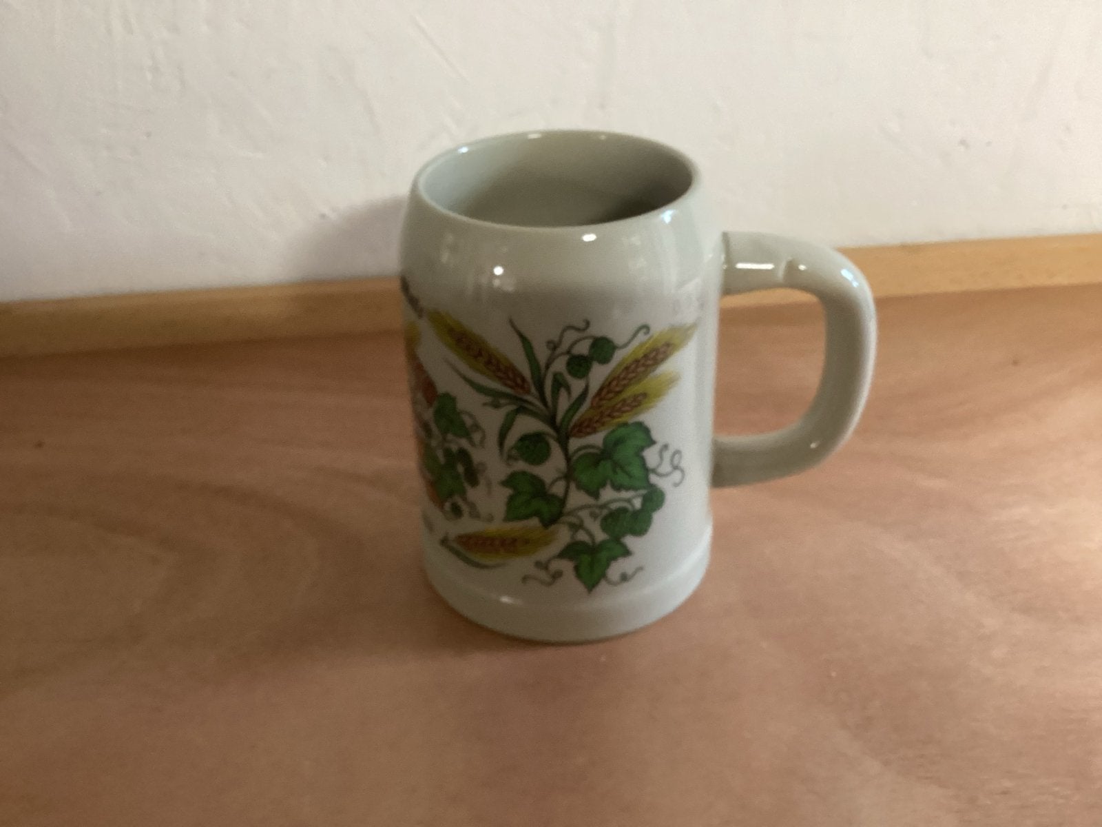 Vintage Duitse Bierpul met Hop en Mout Decoratie, Antiek en Kunst, Ophalen of Verzenden