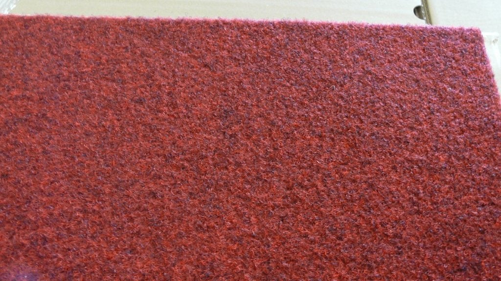 Tapijttegels Vox (partij 124) 50m2 rood gemêleerd, Ophalen, Nieuw, Tapijttegels, 50 tot 75 m²