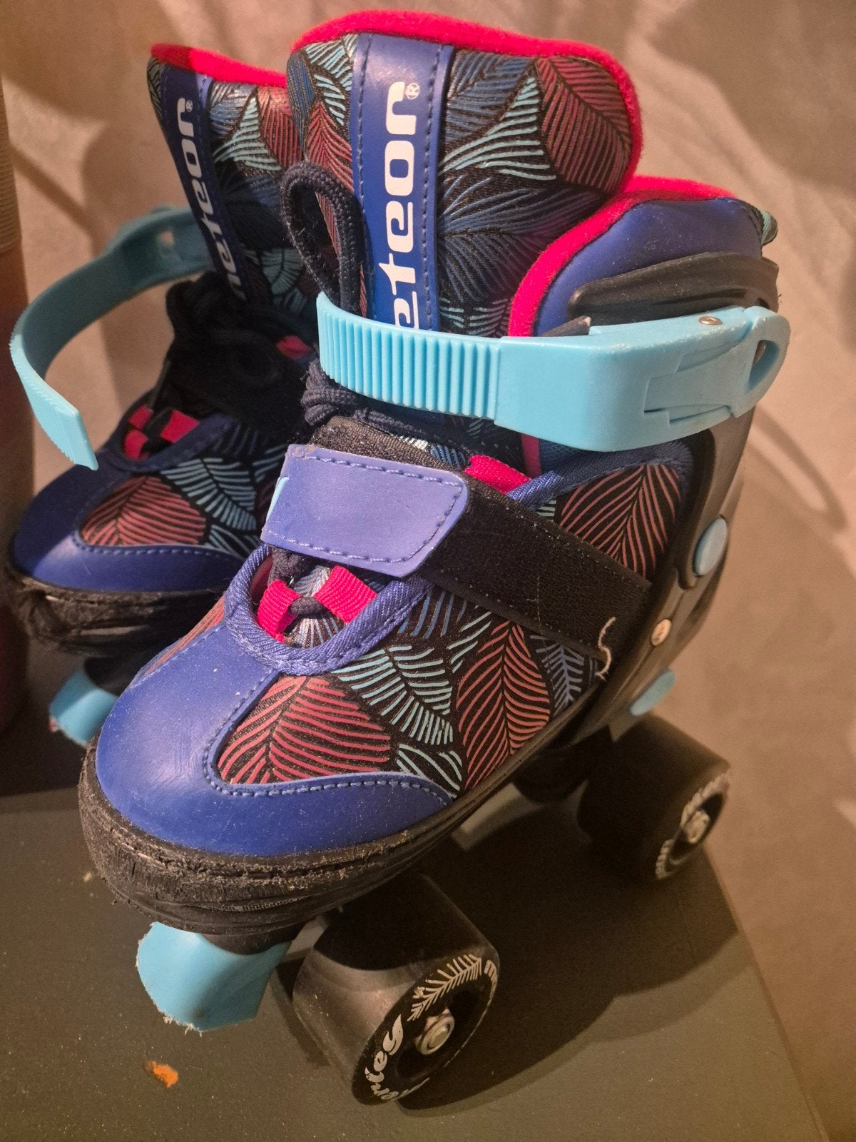Verstelbare rolschaatsen maat 31-34, Ophalen of Verzenden, Verstelbaar, Gebruikt, Kinderen
