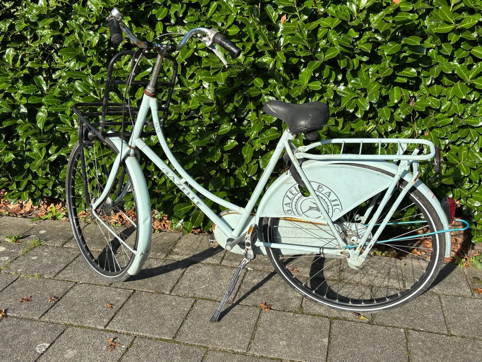 Gazelle Damesfiets met Voordrager, Ophalen, Velgrem, Versnellingen, Gazelle