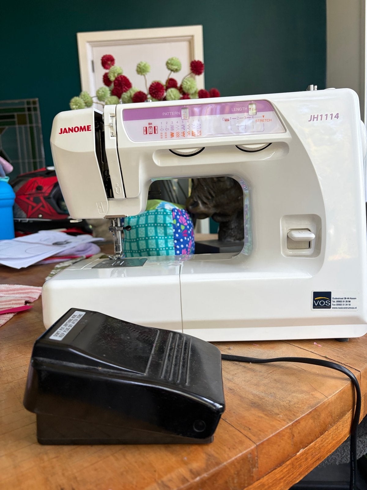 Janome JH1114 Naaimachine, Ophalen, Zo goed als nieuw, Naaimachine, Janome