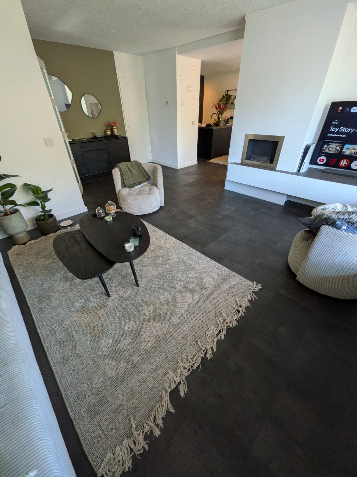 PVC-vloer, Huis en Inrichting, Stoffering | Vloerbedekking, Ophalen, Zo goed als nieuw, 25 tot 50 m², Modern
