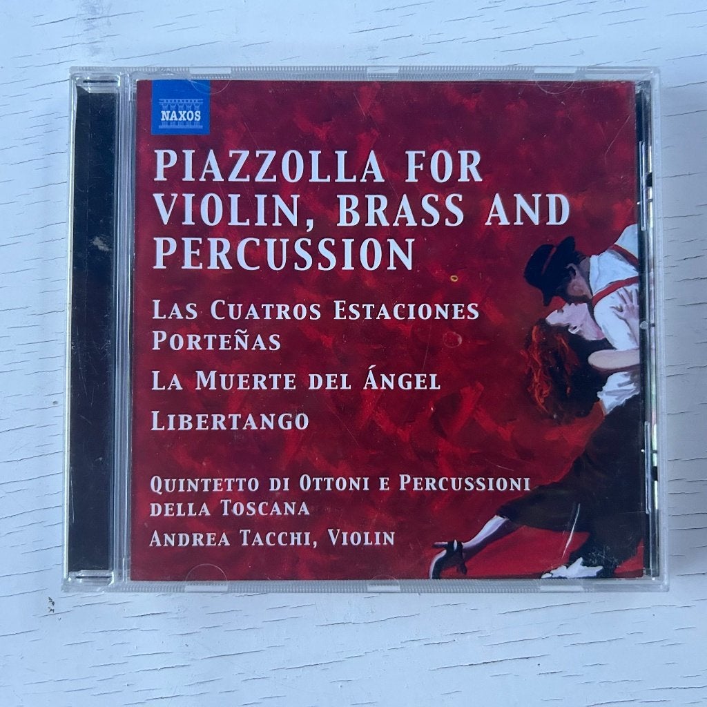 Piazzolla for Violin, Brass and Percussion | 2011 | CD, Gebruikt, Overige componisten, Ophalen of Verzenden, Album