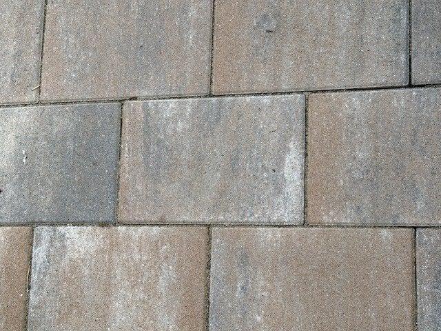 Restant: 55 terrastegels Texel's Bont (beton 30x20x6 cm), Ophalen, Nieuw, Minder dan 5 m², Beton