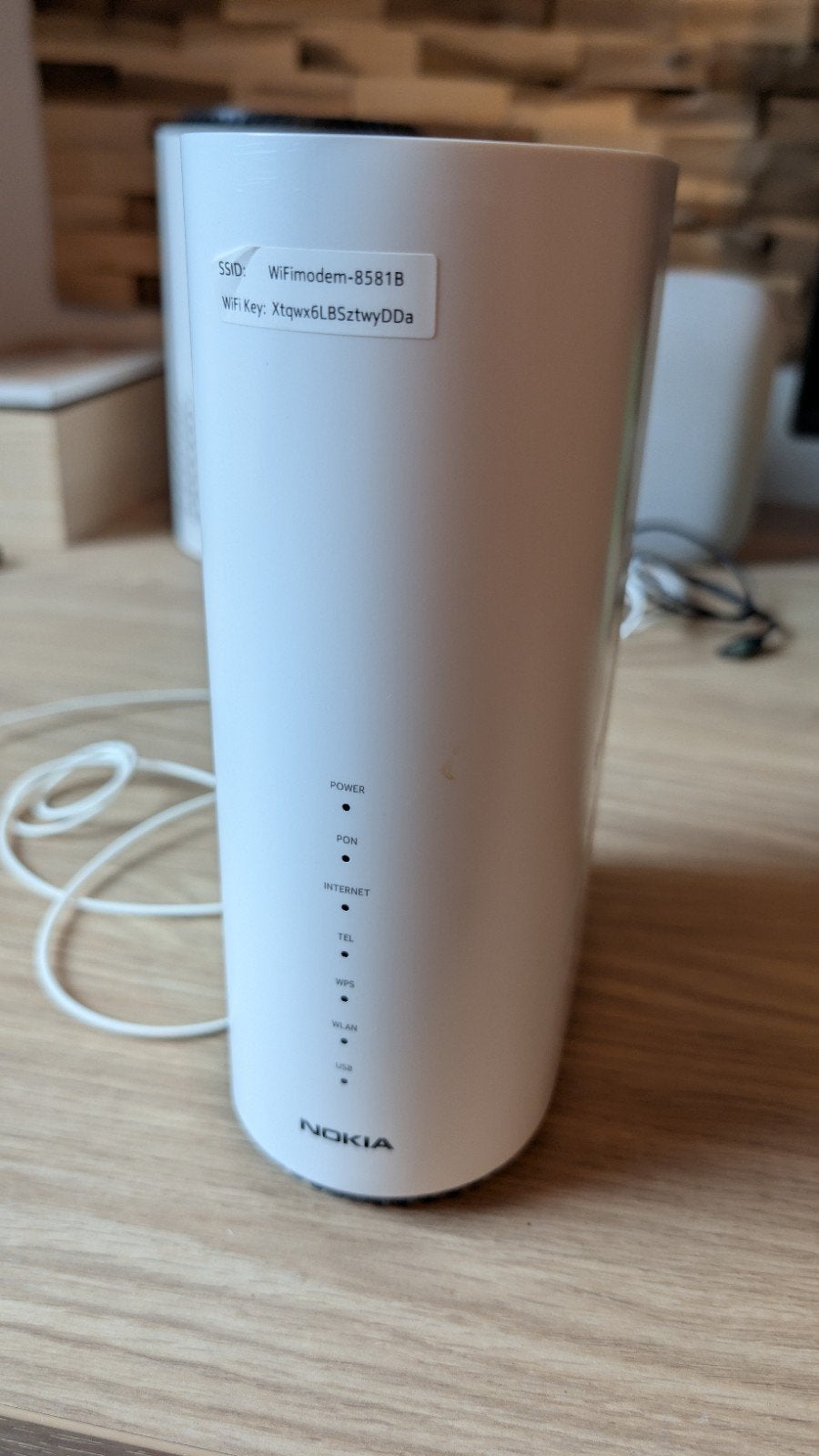 Nokia WiFi Modem, Computers en Software, Routers en Modems, Zo goed als nieuw, Ophalen of Verzenden