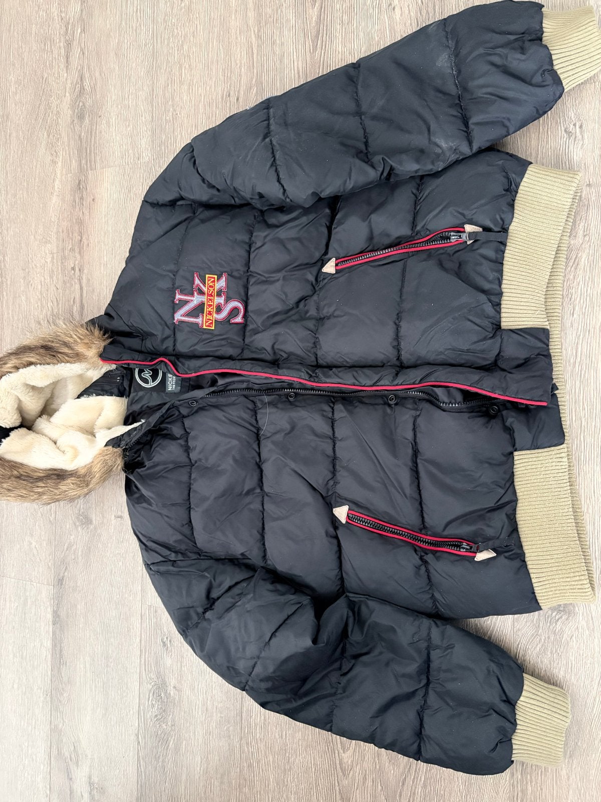 Nickelson heren jas XL - Zo goed als nieuw, Ophalen of Verzenden, Zo goed als nieuw, Maat 56/58 (XL), Zwart