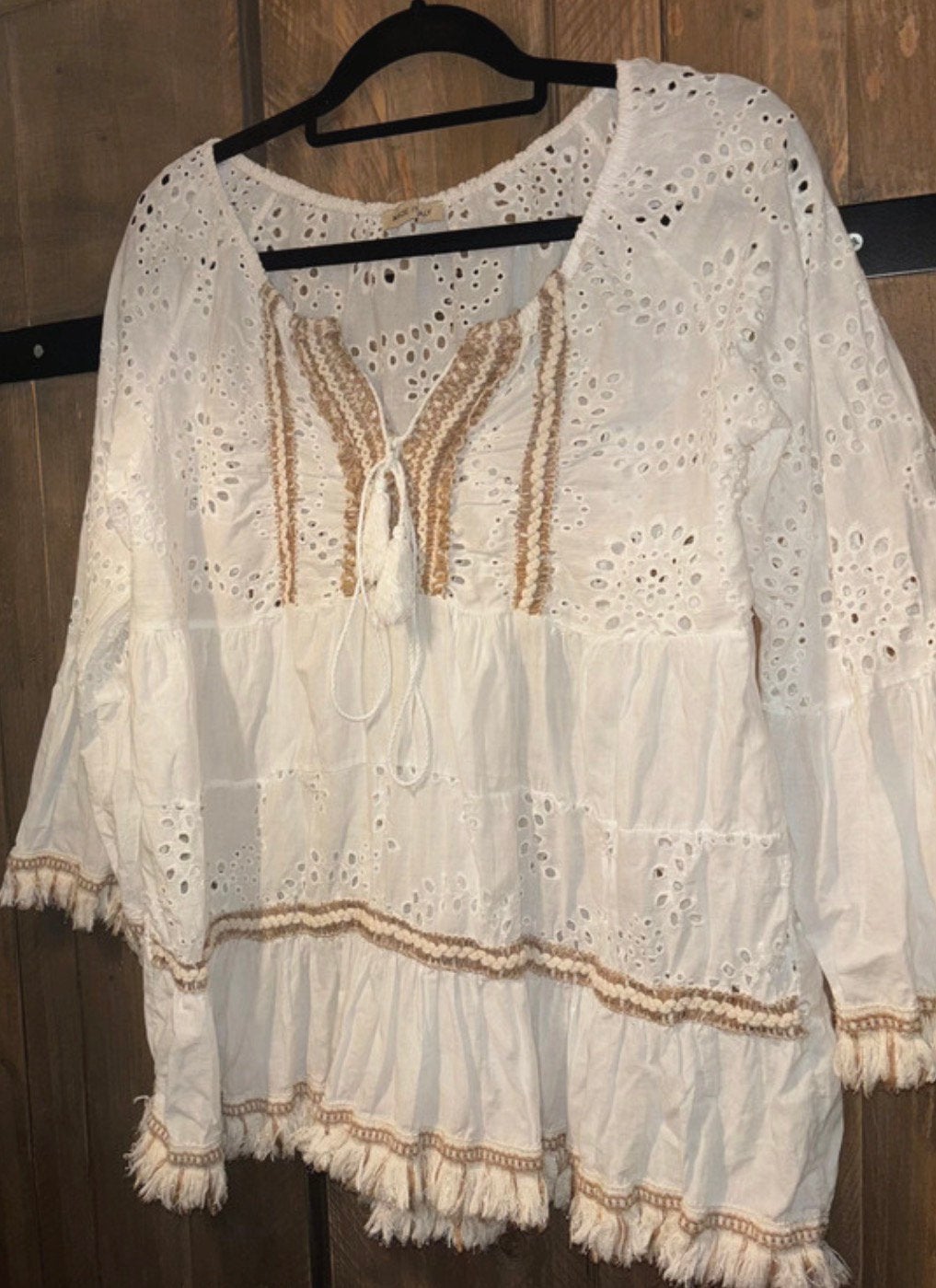 Prachtig ibiza style blousje maat onesize, Ophalen of Verzenden, Zo goed als nieuw