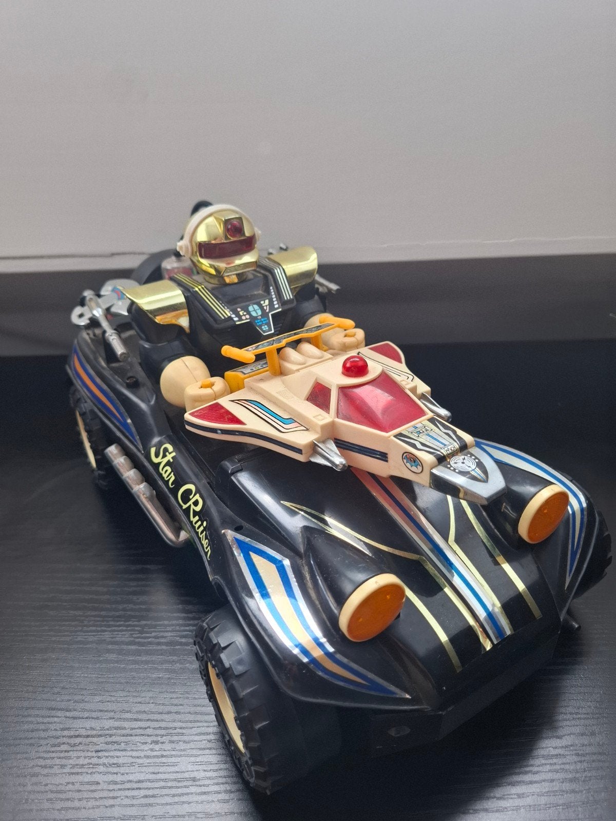 Vintage Star Cruiser  Auto met Robot (1986), Ophalen of Verzenden, Gebruikt