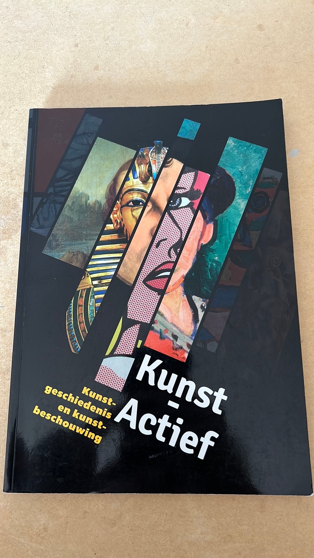 Leerboek kunst-actief voor  niveau bovenbouw, vmbo GT, mbo, Boeken, Ophalen of Verzenden, Zo goed als nieuw