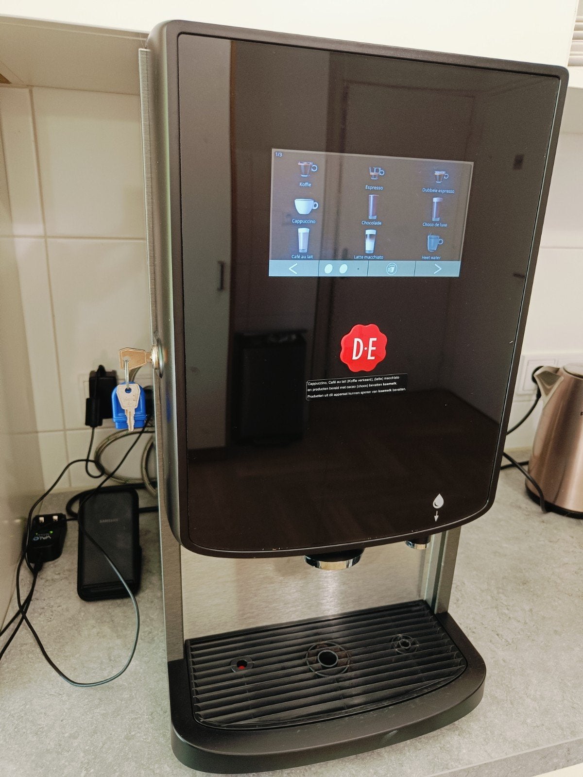 Douwe Egberts koffiezetapparaat, Ophalen, Gebruikt, 10 kopjes of meer, Koffiemachine