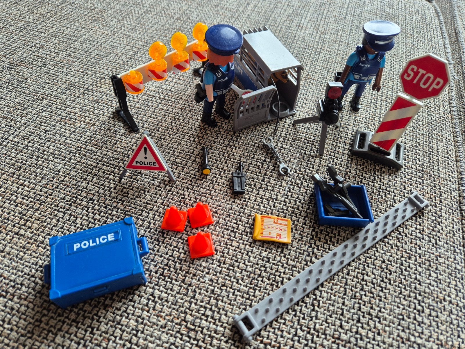 Playmobil Politie Set met Figuren en Accessoires, Ophalen of Verzenden, Gebruikt