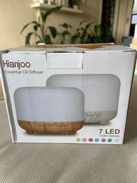 Hianjoo Aroma Diffuser - nieuw, Ophalen of Verzenden, Nieuw, Luchtbevochtiger