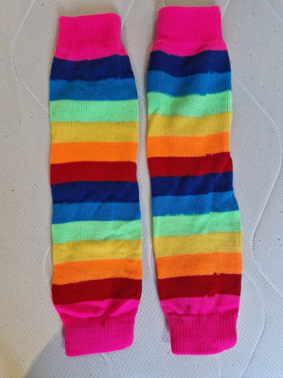Regenboog beenwarmers - Kleurrijk en comfortabel, Legging, Overige kleuren, Overige maten, Ophalen of Verzenden