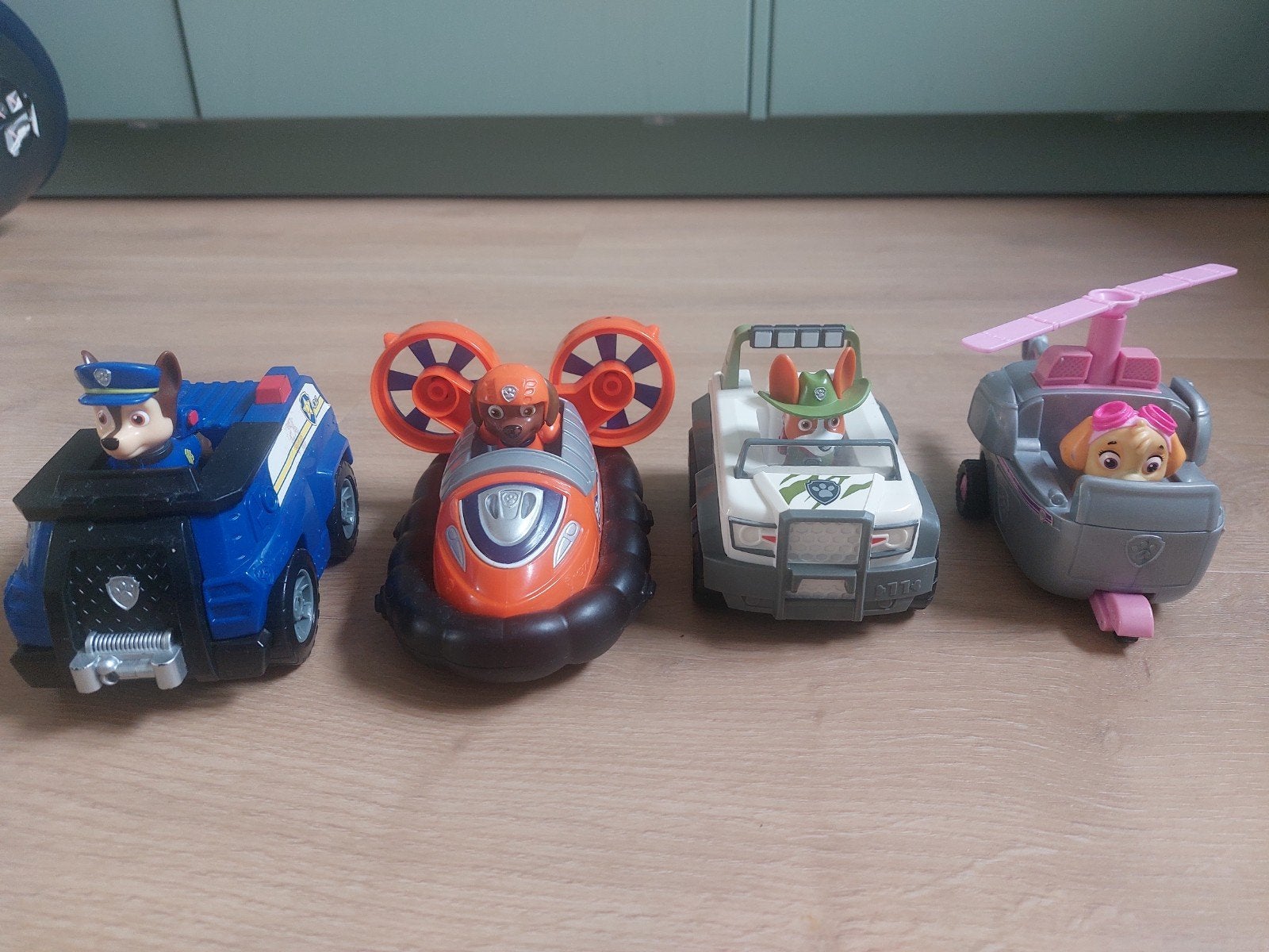 paw patrol voertuigen, Ophalen, Zo goed als nieuw