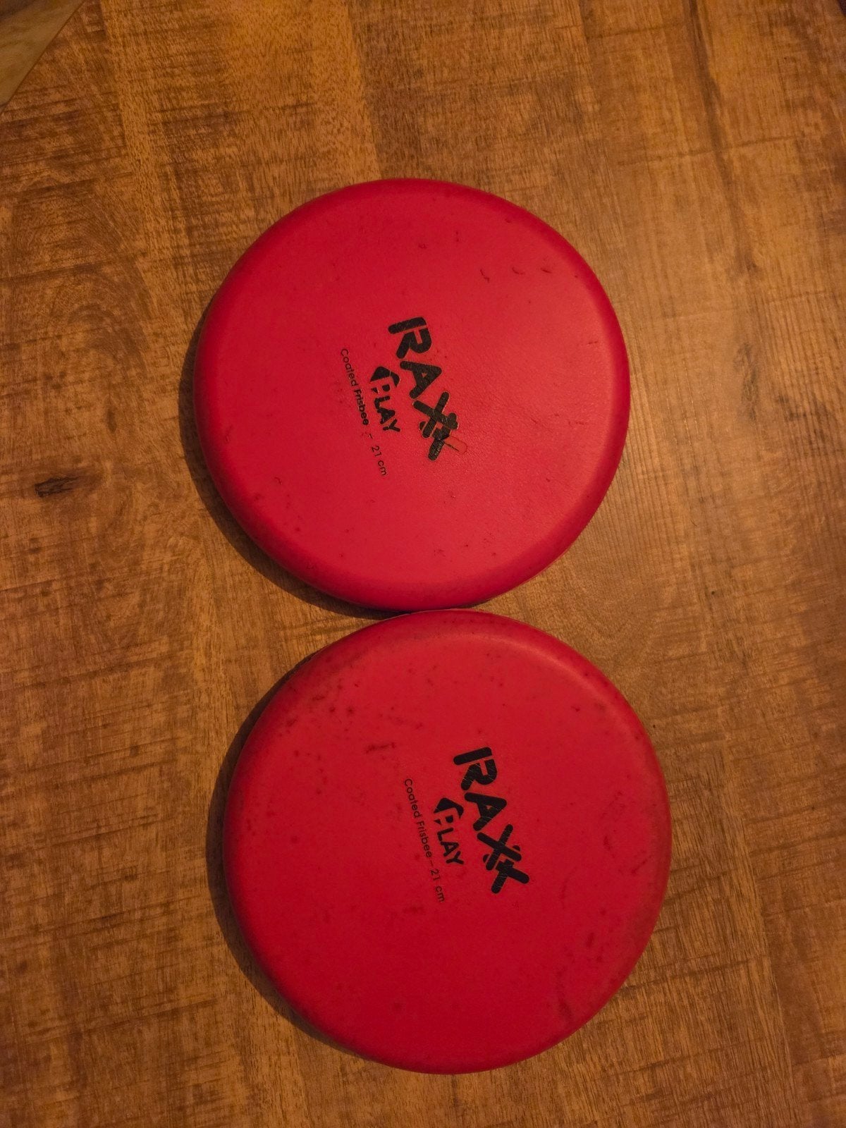 Zachte Frisbees - Raxx Play Coated Frisbee 21 cm (3 stuks), Ophalen of Verzenden, Gebruikt