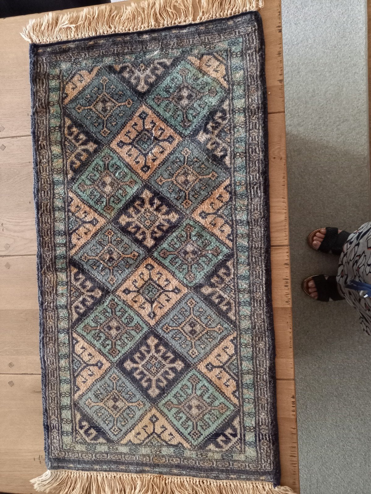 Perzisch kleed., Ophalen of Verzenden, Rechthoekig, 50 tot 100 cm